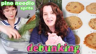 Debunking Pine Needle Soda a Medical SCAM amp flat cookie hacks  How To Cook That Ann Reardon [upl. by Devi850]