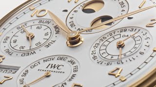 IWC Portugieser Perpetual Calendar 44 RefIW503701 Watch [upl. by Specht580]