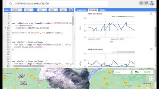 🛑How To make NDDI Time series Chart Google earth engine [upl. by Mulderig]