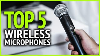 Best Wireless Microphones 2024  Top 5 Best Microphones For Singing Stage Speaking amp Podcasting [upl. by Gunning839]