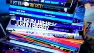 All My Justin Bieber Books amp Magazines ♥ [upl. by Havener]