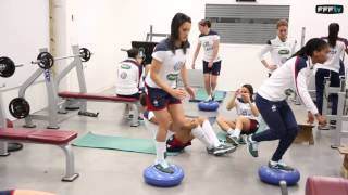 Equipe de France Féminine  Conseils de musculation [upl. by Yeliw]