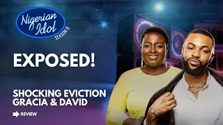 Nigerian Idol S9 Exposed  Gracia amp David Garland Evicted  Top 7 [upl. by Amikehs]