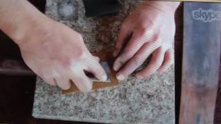 Tutorial of CHARTERMADE skiving knife Part 3 of 3 [upl. by Salangia708]