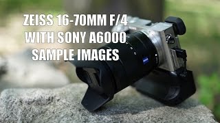 Zeiss 1670mm f4 Lens on the Sony A6000 Sample Images [upl. by Atinrehs]