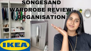 IKEA SONGESAND WARDROBE REVIEW  ORGANIZATION  NAMITA BHARALI [upl. by Kelda]