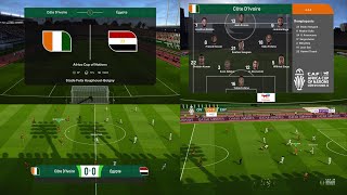 Scoreboard AFCON 2024 CAN 2024 PES 2021 amp Football Life 2024 [upl. by Eimile]