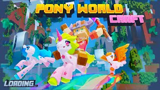 Pony World Craft  Official Trailer [upl. by Tterrej]