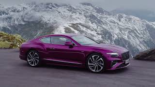 2025 Bentley Continental GT Speed Magenta assets [upl. by Ymiaj225]