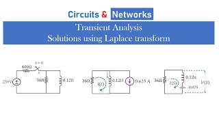 How to solve problems on transient analysis in circuits amp networks What is transient analysis [upl. by Aggie]