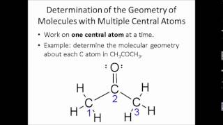 Molecular Geometry of Large Molecules [upl. by Sayres]