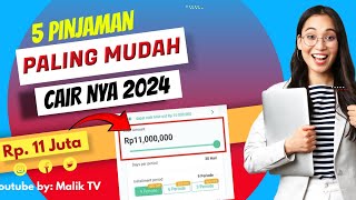 Daftar 5 Pinjaman Online Yang Aman dan Terdaftar di OJK Mudah Cair Nya [upl. by Fulmis879]