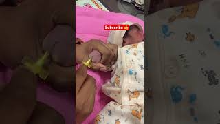 How to insert iv cannula in newborn viralvideo nursing trending viral [upl. by Idnyc]