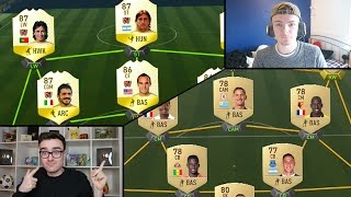 FULL LEGENDS vs FULL NONERARE TEAM ON FIFA 17 [upl. by Vivien118]