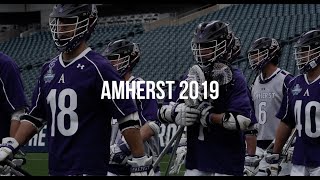 Amherst College Lacrosse 2019 [upl. by Amliw]