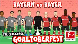 Bayern München vs Bayer Leverkusen  The Goaltoberfest  Powered by 442oons [upl. by Xel95]