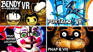 FREE VR Mods  Marathon  BATIM VR  Portal 2 VR  FNAF Sister Location VR  FNAF 6 VR [upl. by Buatti837]