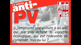 PV pour absence de la pastille Crit’air qui paie [upl. by Zul409]