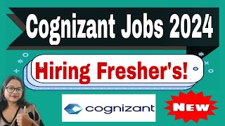 Cognizant WFH Job 2024 for Freshers Recruitment as Content Review Moderation Curation [upl. by Eelloh]