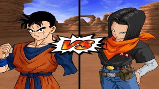 Future Gohan vs Androids 17 18 amp Super 17 Budokai Tenkaichi 4 [upl. by Anavoj]