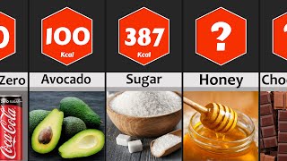 Highest Calorie Foods Calorie Comparison [upl. by Aserret358]