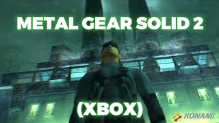 1 Metal Gear Solid 2  Xbox Xemu [upl. by Beekman]