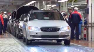 Volvo Cars manufacturing plant in Torslanda Sweden  Volvo V60 Volvo S80 Volvo V70  AutoMotoTV [upl. by Hnil202]