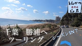 【ツーリング】今年初ツーリングは千葉県勝浦市へトンカツツーリングへ行ってきた。 [upl. by Ecargyram]