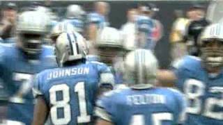 Calvin Johnson 96 yd Touchdown [upl. by Nnaihs]