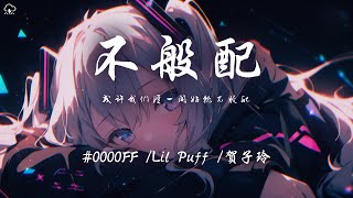 0000FFLil Puff賀子玲  不般配「或許我們從一開始就不般配」【動態歌詞PinyinLyrics】♪ [upl. by Farica]