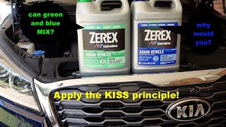 KIA and HYUNDAI Coolant Top OffKEEP IT SIMPLE and sleep tight [upl. by Sirroned432]