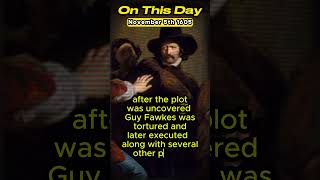 The GUNPOWDER Plot On This Day November 5th facts history interestingfacts historicalfacts [upl. by Adnawuj]