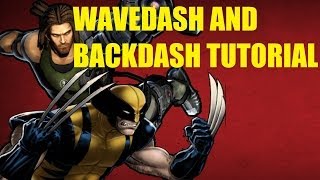 UMVC3 How To Wavedash And Backdash TIPSTUTORIAL [upl. by Llevram]