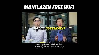 Manila Free Wifi Program  Michael Say and Solomon Say [upl. by Annahavas]