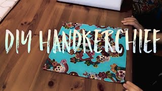 How I Sew HandkerchiefsHankies [upl. by Bourke]