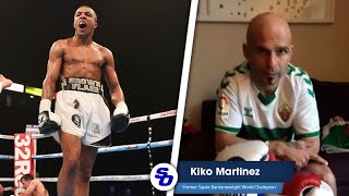 KIKO MARTINEZ I will FIGHT LIKE AN ENGLISH FIGHTER TO THE DEATH [upl. by Hardwick]