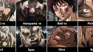 The best fights in Baki anime my opinion  Grappler Baki [upl. by Noraj]