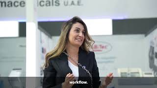 Lilas HADJI  Showcasing bioMérieux Rapid Identification Solution At Medlab Middle East 2024 [upl. by Ecadnak]