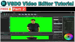 VSDC Free Video Editor Tutorial  Best Video Editor  Hindi  Part 2 [upl. by Hildagard504]