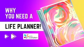 Erin Condren Life Planner 20232024 Setup [upl. by Nyrhtakyram]