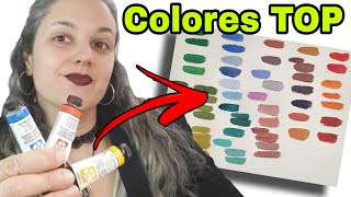 Cómo MEZCLAR los 7 COLORES básicos en ACUARELA para obtener COLORES TOP🔝 [upl. by Aelak]