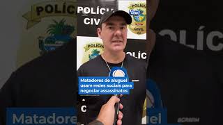 Matadores de aluguel usam redes sociais para negociar assassinatos shorts balançogeral [upl. by Estrella]