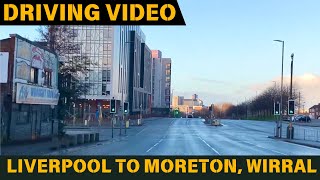 Driving to Moreton Wirral from Liverpool UK  drive driving drivingvideo youtube youtubelikes [upl. by Tali]