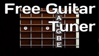 Free Online Guitar Tuner  Easy to Use [upl. by Byram]