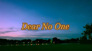 Dear No One  DoeRayMe feat Shiloh Dynasty Lyric Video [upl. by Nareik]