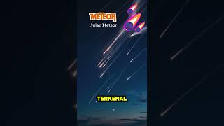 Fenomena Hujan Meteor Dari Mana Asalnya 🌠 shorts [upl. by Stockton268]