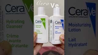 Cerave moisturizing lotion lait hydratant  hydrating cleanser Cerave moisturizer amp facewash review [upl. by Anatol]