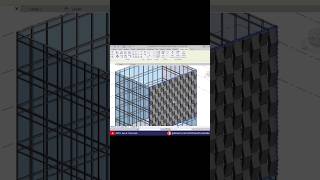 Complex Facade Design in Revit  Tutorial Link in the Comment revit revittutorials bim [upl. by Slen982]