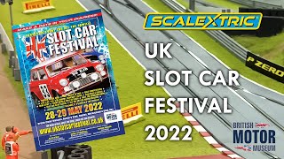 UK Slot Car Festival 2022 Highlights  Sponsored by Scalextric [upl. by Kafka309]