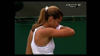 Amelie Mauresmo vs Ivana Abramović Wimbledon 2006 First Round [upl. by Caprice]